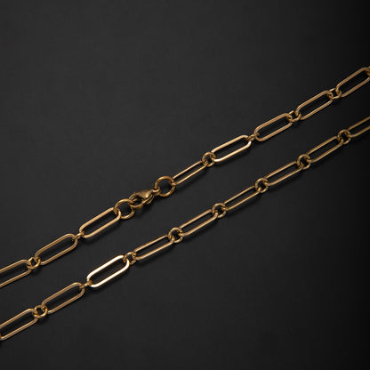 Elegant Open Link Chain Necklace Acalora
