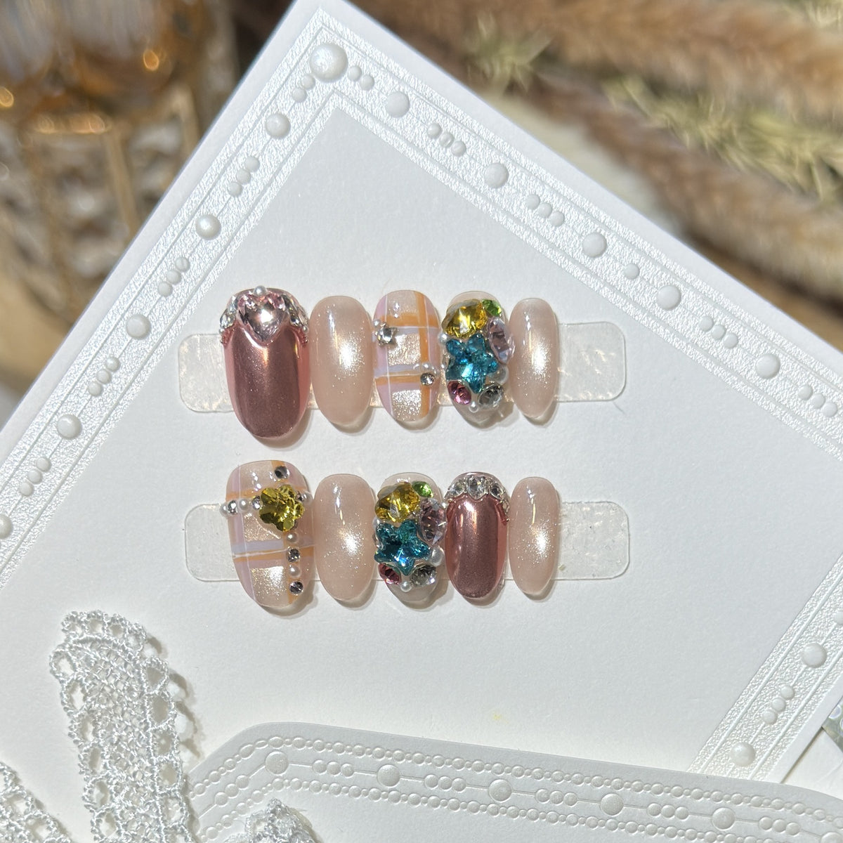 Artistic Themed Nail Art Set Acalora