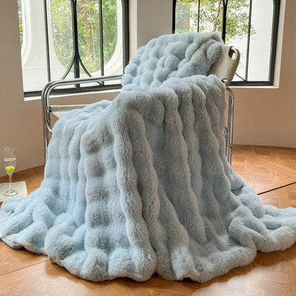 Luxurious Textured Soft Throw Blanket