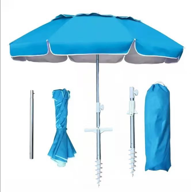 Women's Foldable Parasol with stable ground anchoring Karnz
