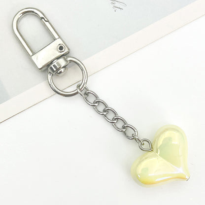 Heart-Shaped Keychain Charm Acalora