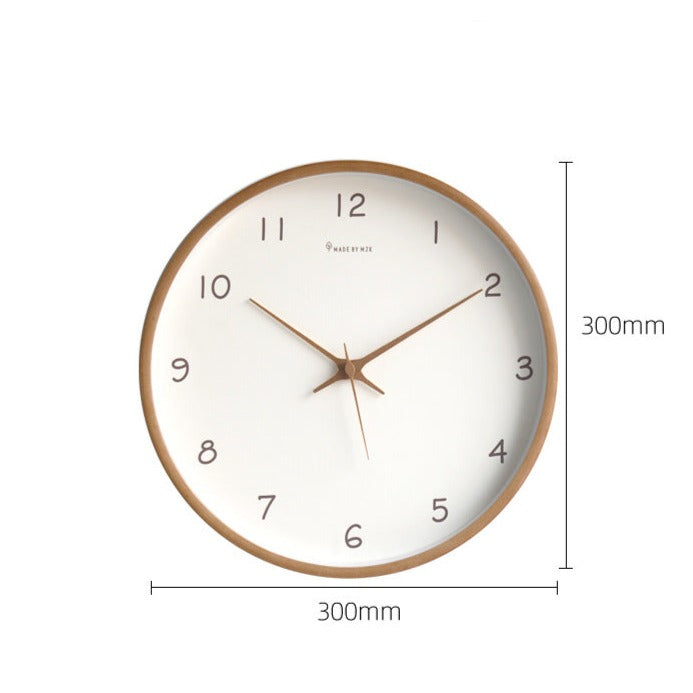 Skanto | TimberClock - Solid Wood Analog Clock