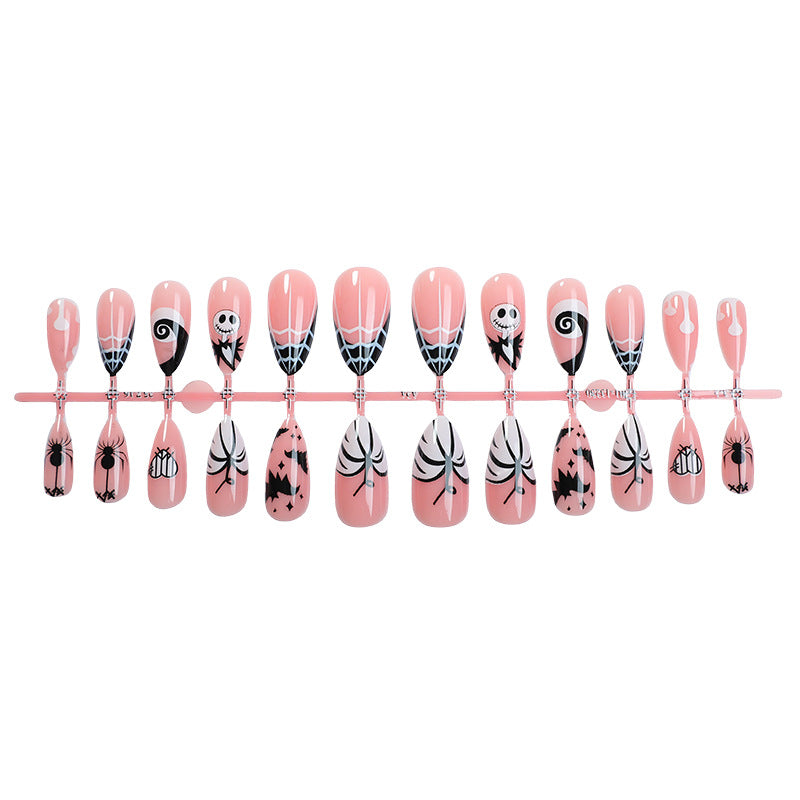 Artistic Halloween-Themed Press-On Nail Collection Acalora