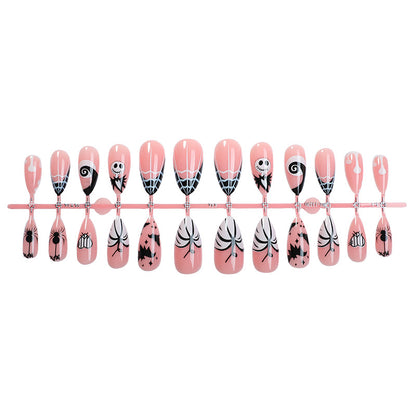 Artistic Halloween-Themed Press-On Nail Collection Acalora