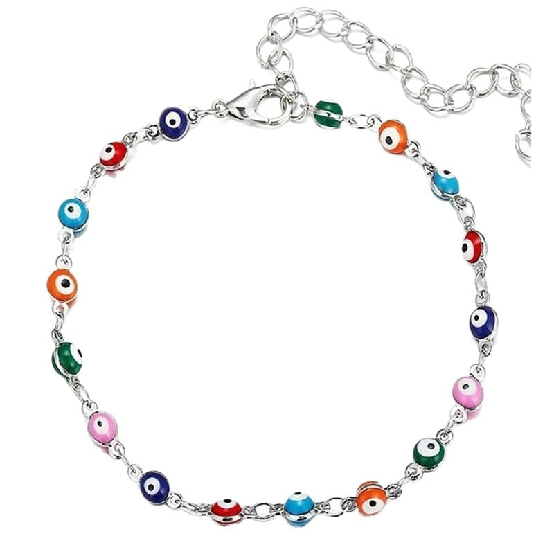 Decorative Eye Charm Anklet Acalora