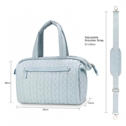 Quilted Multi-Functional Weekender Bag Acalora