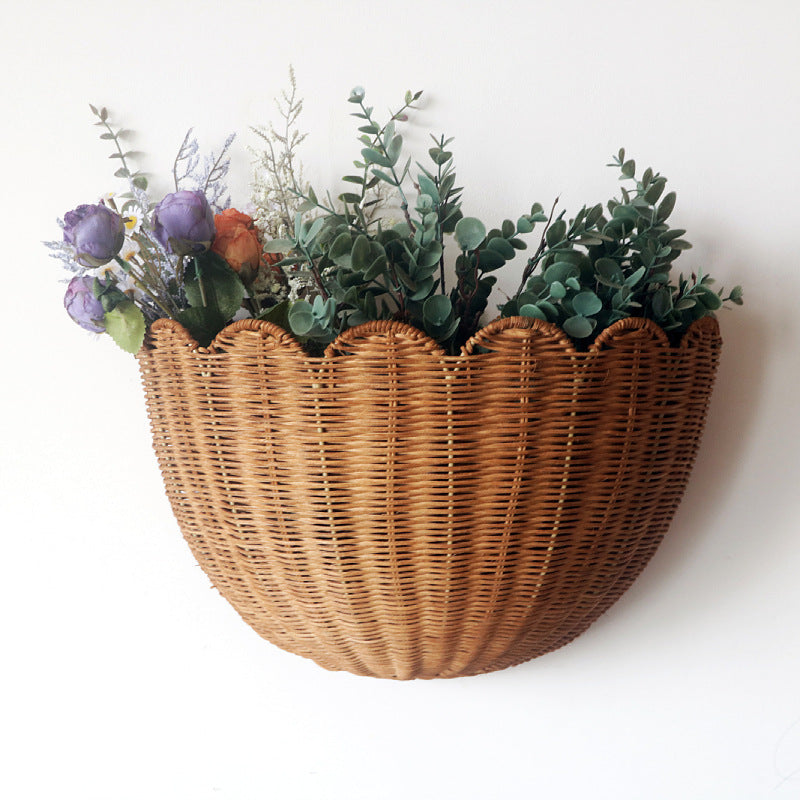 Decorative Woven Flower Pot Acalora
