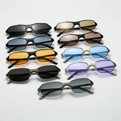Women's modern rectangular sunglasses with UV protection and comfortable frame Kalsten