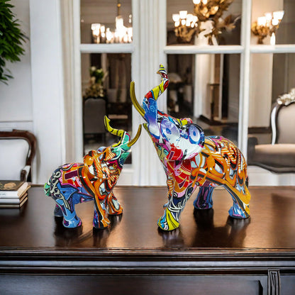 Artistically designed elephant figure Acalora