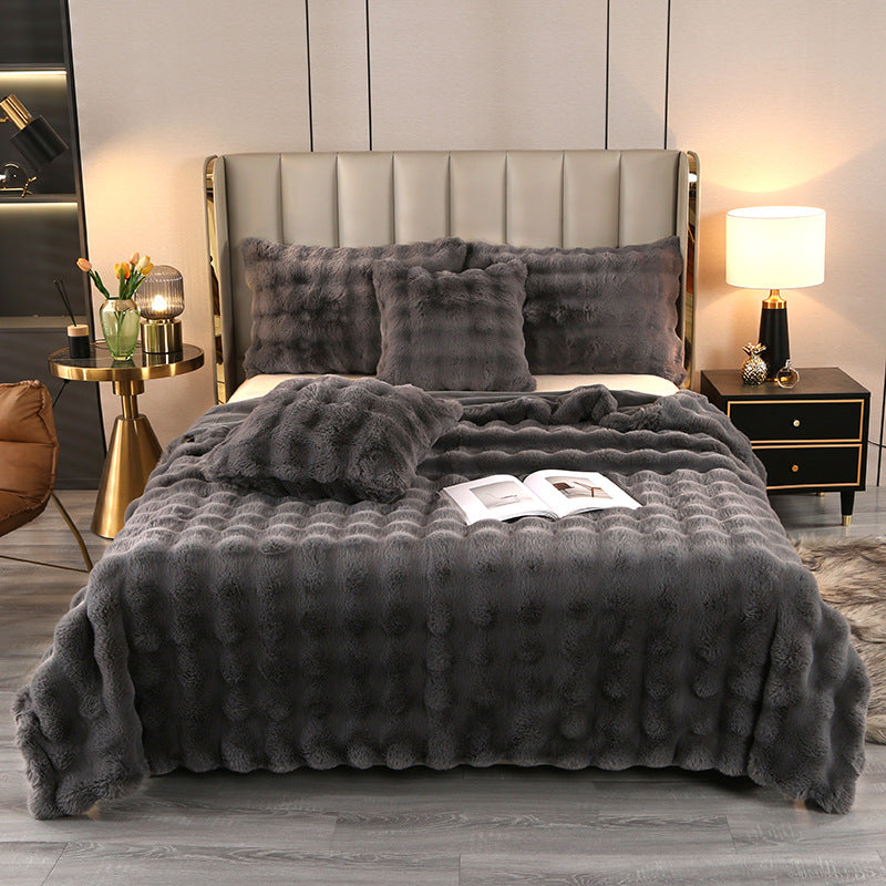 Unisex Luxe Plush Bedding Set