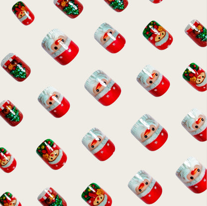 Festive Themed Nail Art Set Acalora