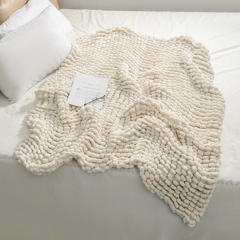 Unisex Cozy Chenille Blanket
