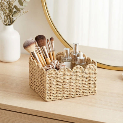 Basket with wave edge Acalora
