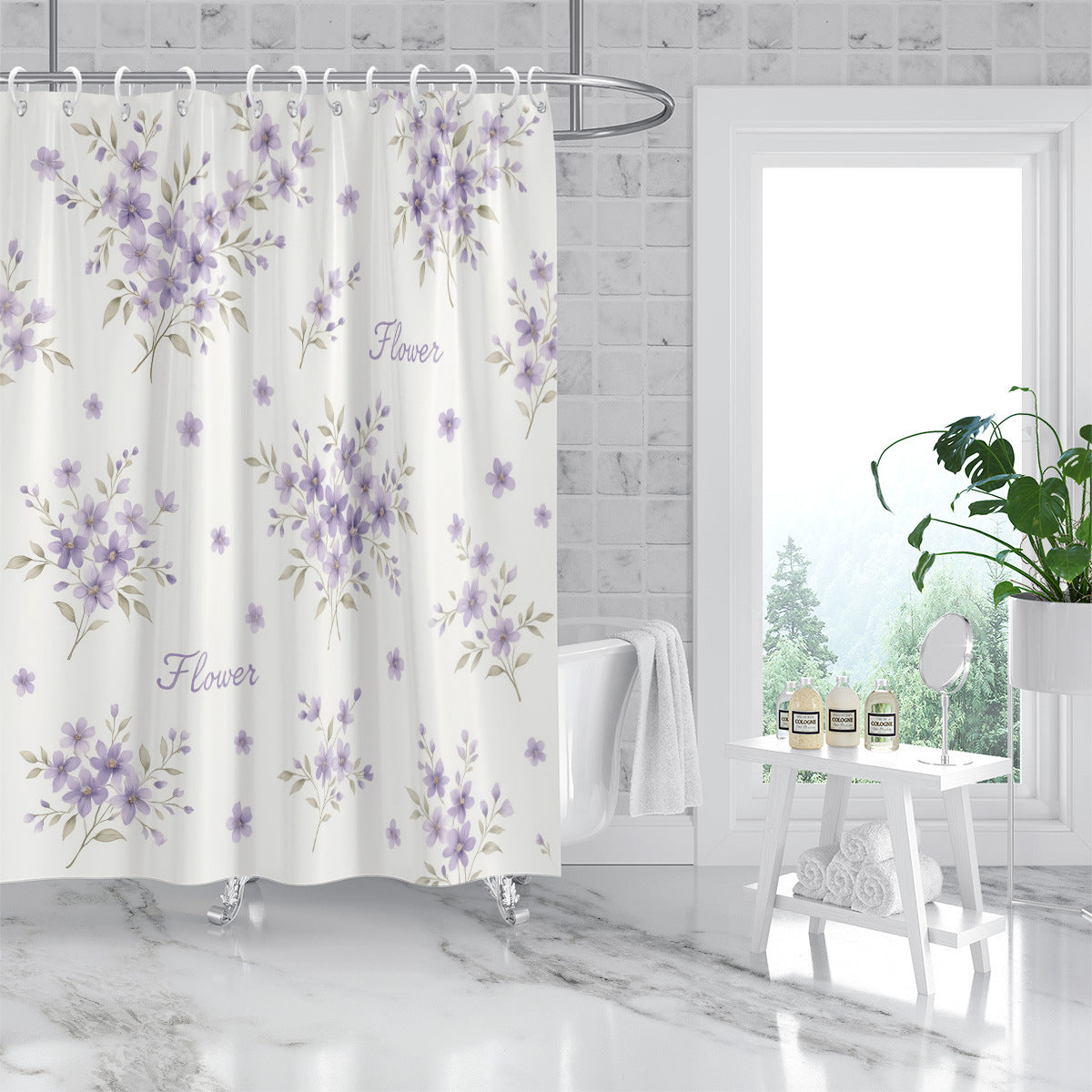 Decorative Shower Curtain
