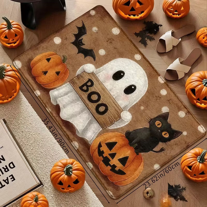 Horror-Themed Welcome Mat Acalora