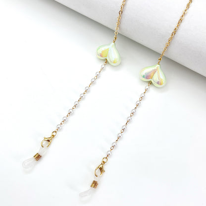 Heart-Detail Eyewear Chain Acalora