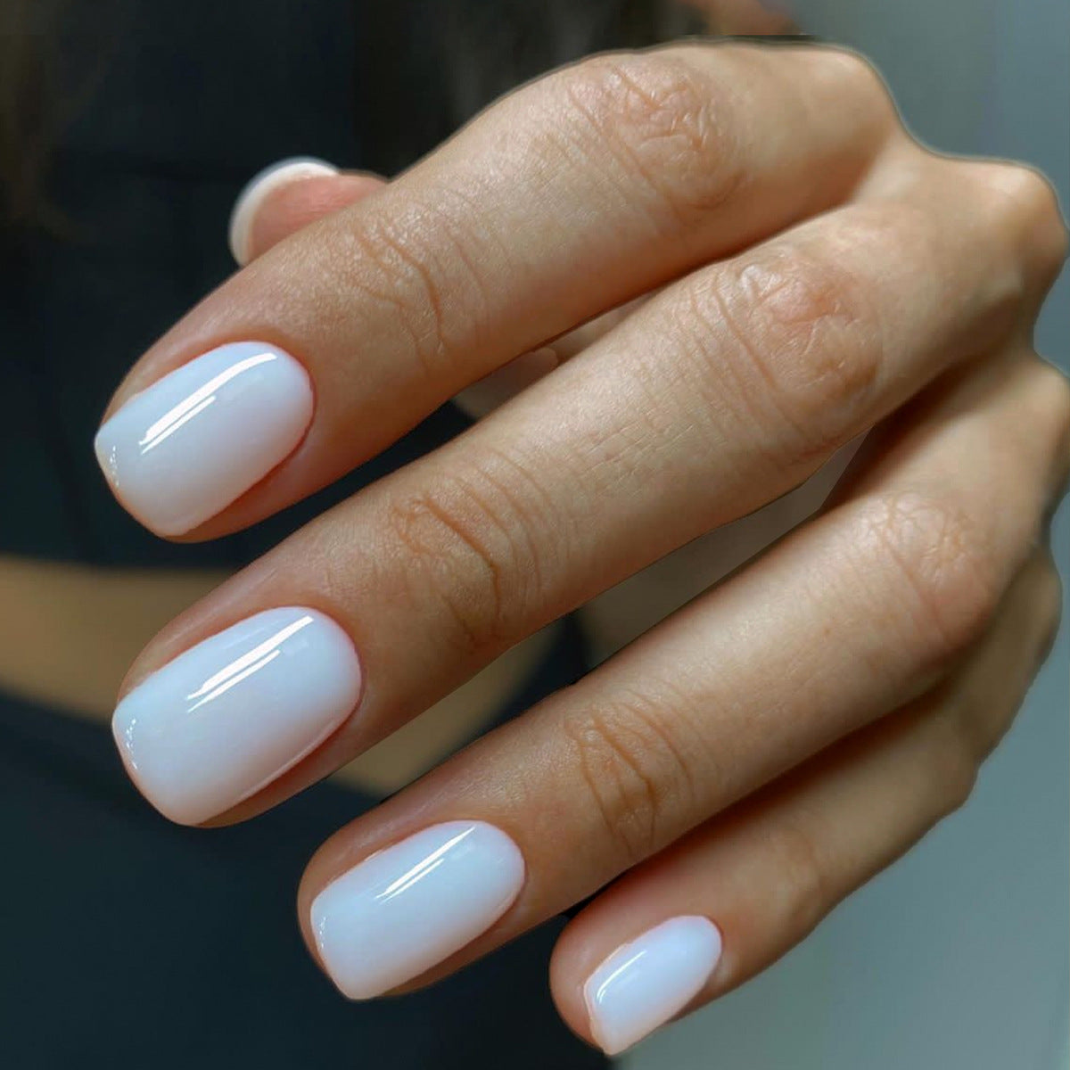 Elegant Glossy Square Nail Set Acalora