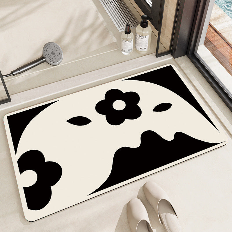 Modern Artistic Bath Mat Acalora