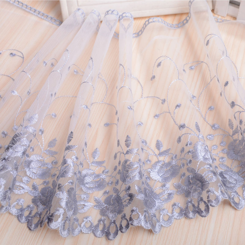 Elegant Embroidered Curtain Acalora
