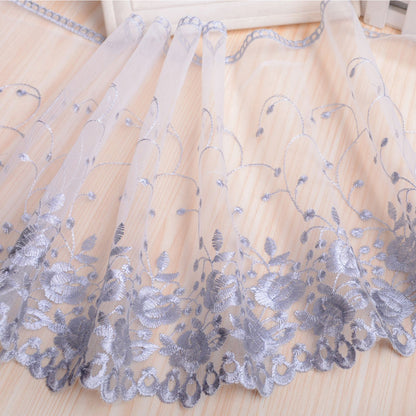 Elegant Embroidered Curtain Acalora