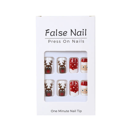 Festive Christmas Art Nails Acalora