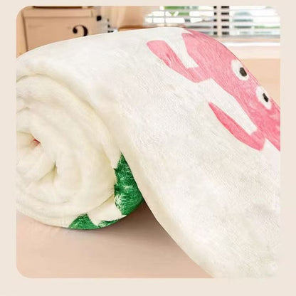 Cozy Star Patterned Plush Throw Blanket