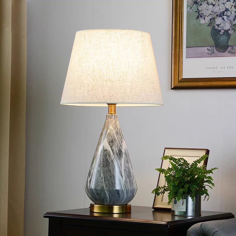 Elegant Marble Base Table Lamp
