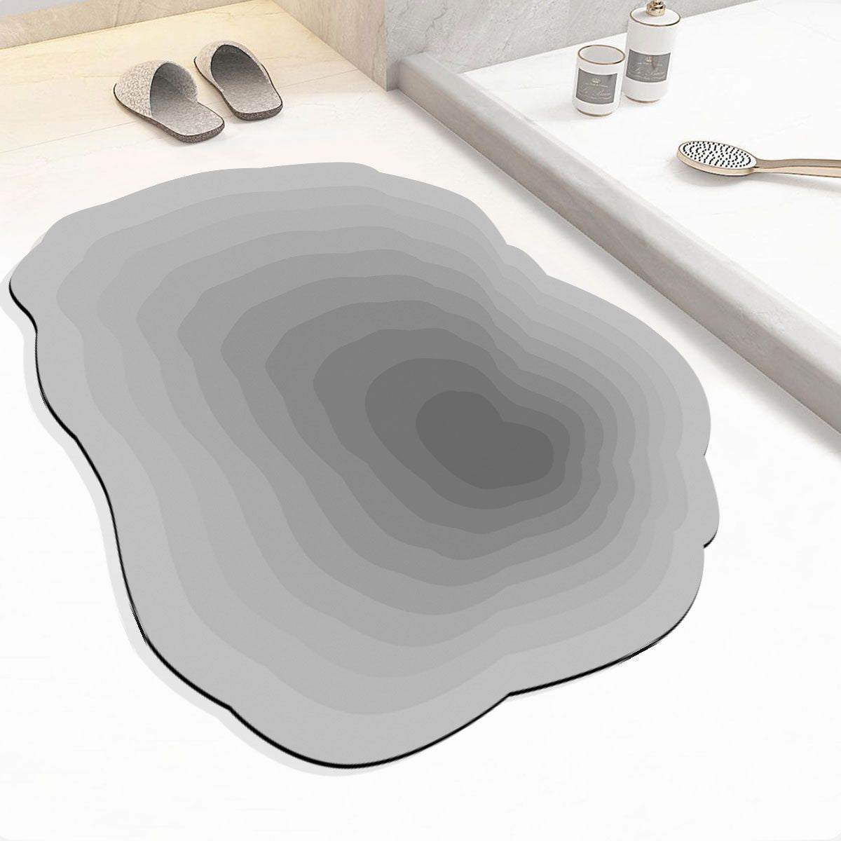 Stylish Gradient Bath Mat