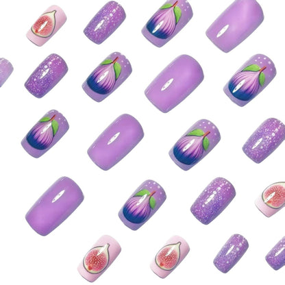 Artistic Fruit-Inspired Nail Art Acalora