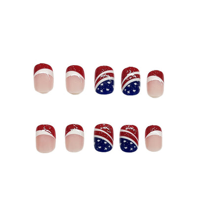 Themed Press-On Nail Art Acalora
