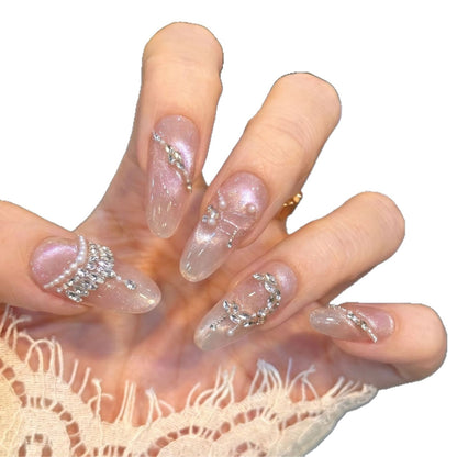 Artistic Stiletto Nail Art Design Acalora