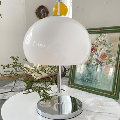 Modern Designer Table Lamp with Globe Shade