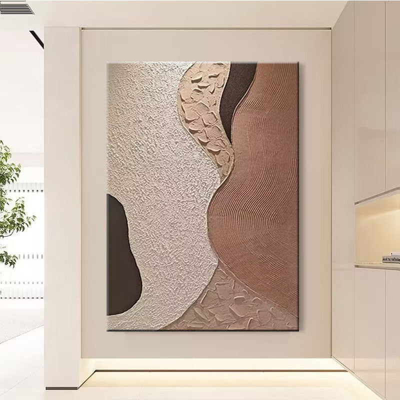 Minimalist Textured Abstract Wall Art
