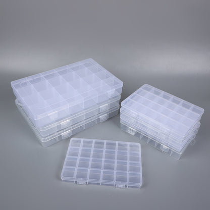 Clear Multi-Section Craft Organizer Acalora