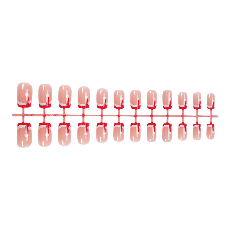 Festive Press-On Nail Set Acalora