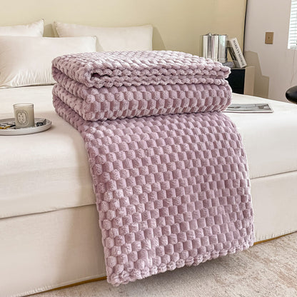 Luxurious Textured Throw Blanket