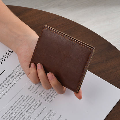 Compact Leather Card Holder Acalora