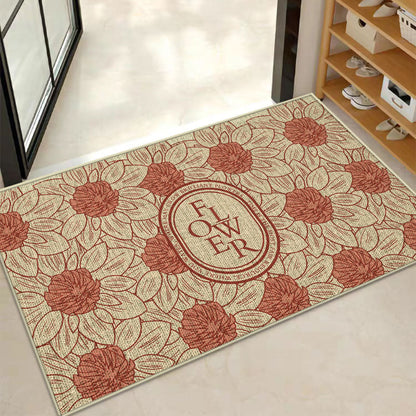 Decorative Star-patterned Bath Mat