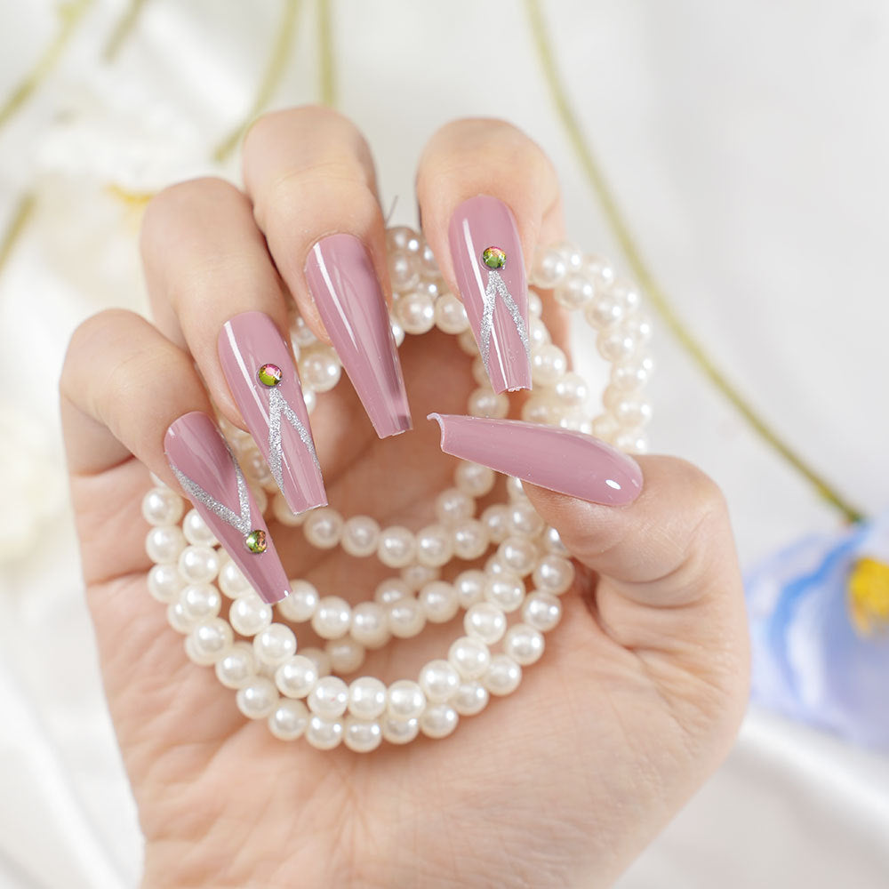 Glamorous Stiletto Nail Tips Acalora