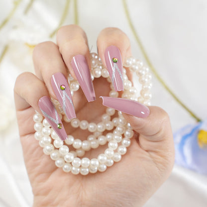 Glamorous Stiletto Nail Tips Acalora