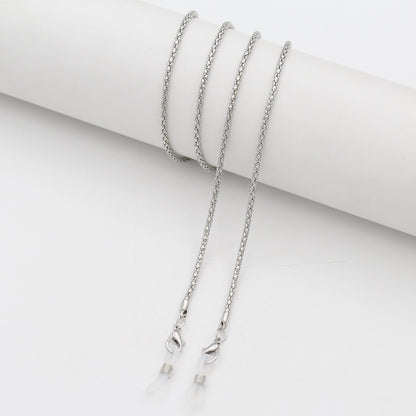 Elegant Pearl Chain Eyewear Holder Acalora