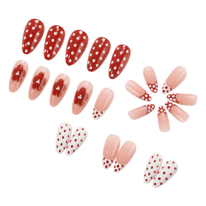 Playful retro style artificial nails Acalora