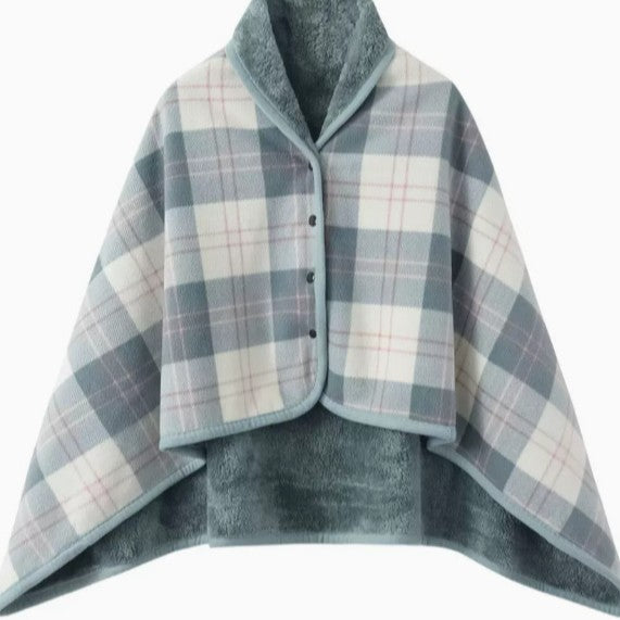 Ladies elegant warmkeeping poncho blanket Bowlift