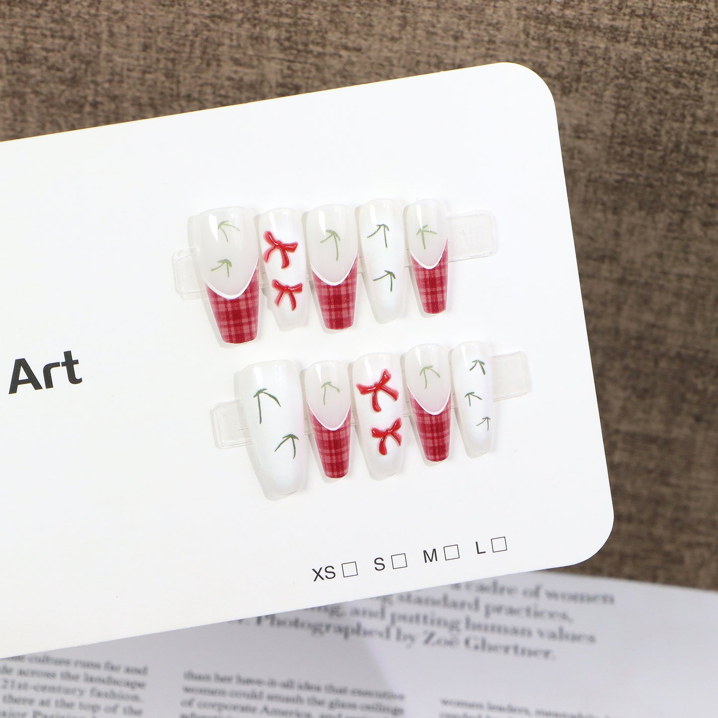 Festive Nail Art Press-On Collection Acalora