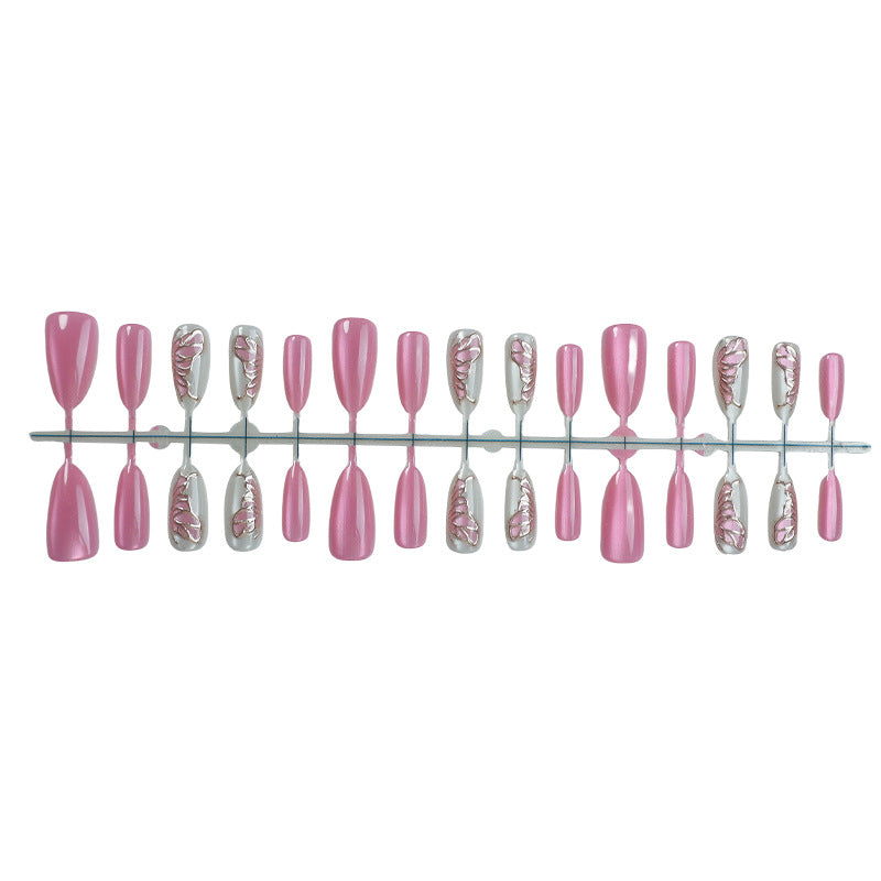 Artisan Decorated Press-On Nail Set Acalora