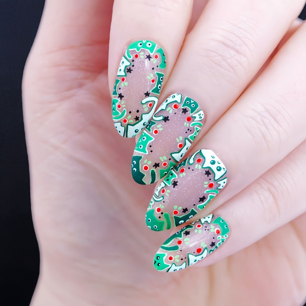 Artificial nail tips in creative design Acalora