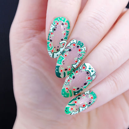 Artificial nail tips in creative design Acalora