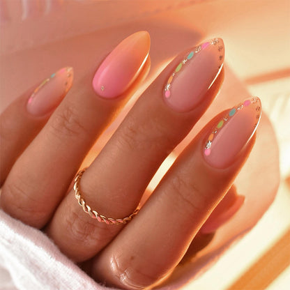 Premium Gradient Press-On Nail Set Acalora