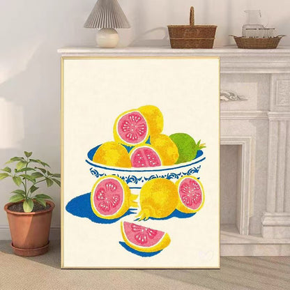 Retro-Inspired Still Life Canvas Art Print