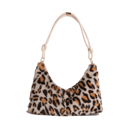 Chic Faux Fur Crossbody Bag Acalora